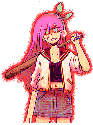 File:Aubrey Enemy (Angry).png - OMORI Wiki