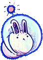 Sad Space Bunny